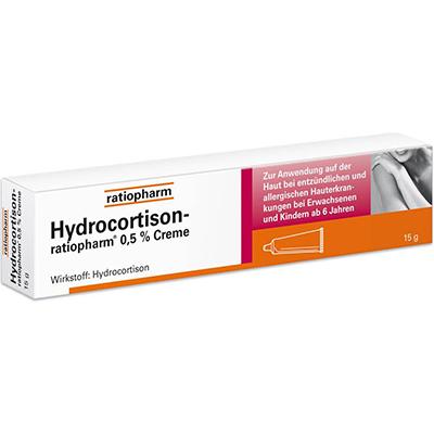 Hydrocortison-ratiopharm 0,5% Bei EntzÃ¼ndungssymptomen Creme
