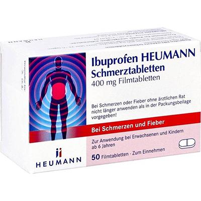 Ibuprofen Heumann 400mg 50 Stk. Tablette