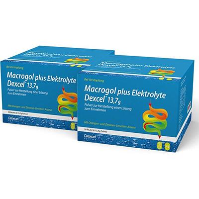 Macrogol Plus Elektrolyte Dexcel 13.7 g PLE 100 St