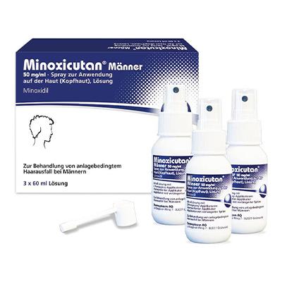 MINOXICUTAN Männer 50 mg/ml Spray