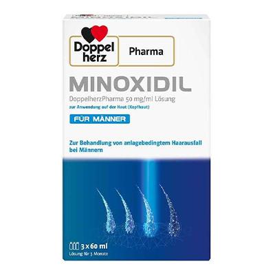 MINOXIDIL DoppelherzPharma 50 mg/ml Lösung 60ml 3 Stk.